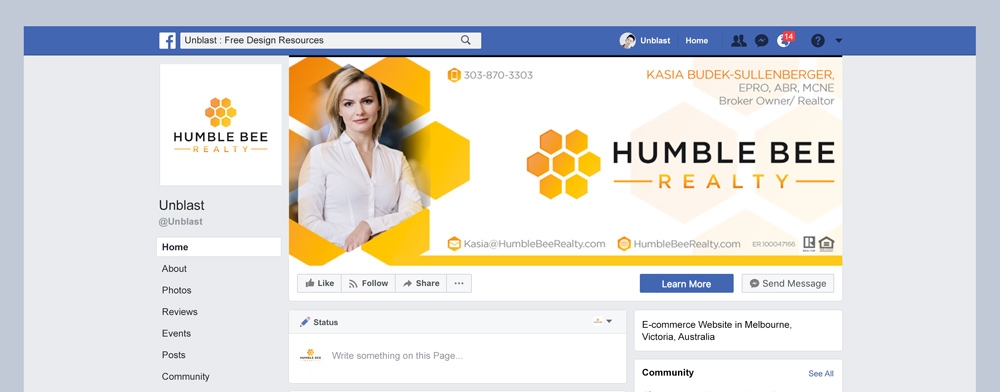 Humble Bee Realty logo design by aRBy