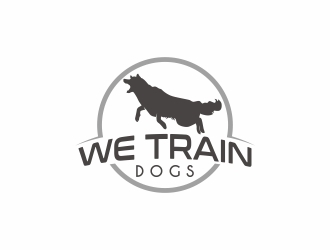 We Train Dogs logo design by MRANTASI