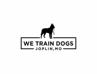 We Train Dogs logo design by oke2angconcept