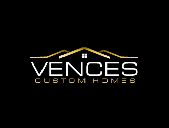 Vences Custom Homes logo design by AamirKhan
