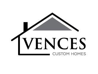 Vences Custom Homes logo design by Marianne