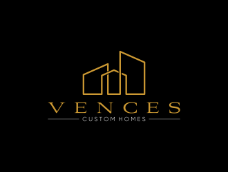 Vences Custom Homes logo design by pakNton