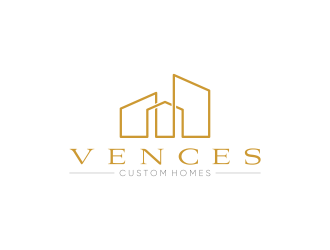 Vences Custom Homes logo design by pakNton