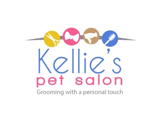 Kellies Pet Salon logo design by zenith