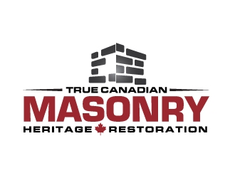 True Canadian Masonry logo design by AamirKhan