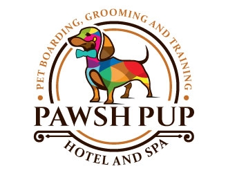 Pawsh Pup logo design by invento