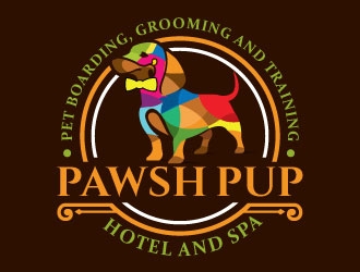 Pawsh Pup logo design by invento