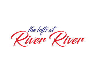 the lofts at River River logo design by Greenlight