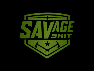 Savage Shit logo design by Girly