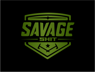 Savage Shit logo design by Girly
