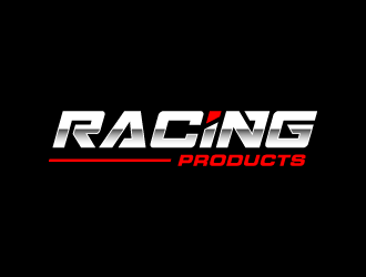 RACING PRODUCTS logo design by denfransko