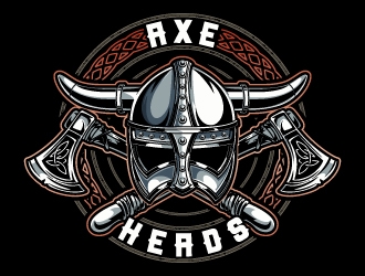 Axe Heads logo design by Aelius