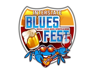 Interstate Blues Fest logo design by DreamLogoDesign