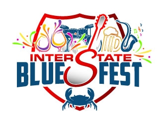 Interstate Blues Fest logo design by daywalker