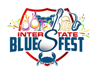 Interstate Blues Fest logo design by daywalker