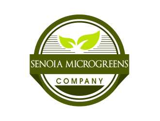 Senoia Microgreens Company logo design by JessicaLopes