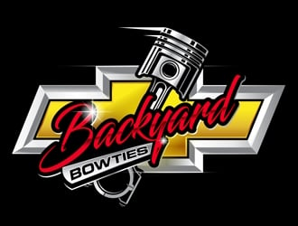 Backyard Bowties  logo design by DreamLogoDesign