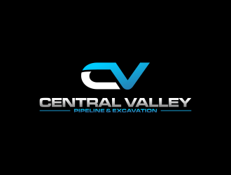 Central Valley Pipeline & Excavation (CVPE) logo design by semar