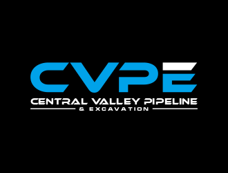 Central Valley Pipeline & Excavation (CVPE) logo design by berkahnenen