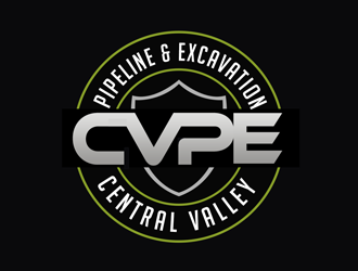 Central Valley Pipeline & Excavation (CVPE) logo design by kunejo