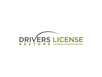 Drivers License Restore logo design by bricton