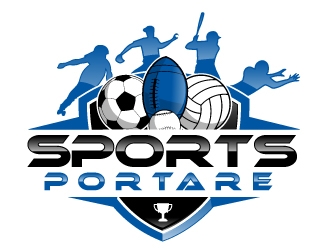 Sports Portare logo design by AamirKhan