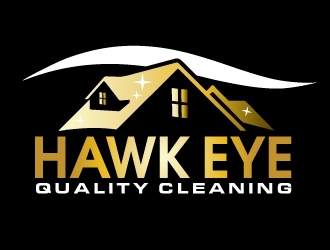 Hawkeye Quality Cleaning logo design by AamirKhan