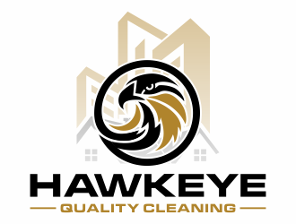 Hawkeye Quality Cleaning logo design by hidro