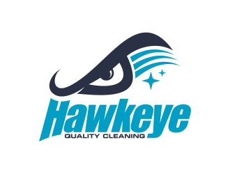 Hawkeye Quality Cleaning logo design by ekitessar