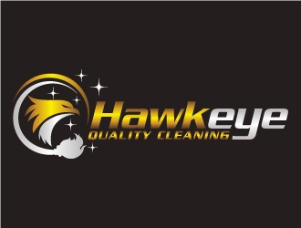 Hawkeye Quality Cleaning logo design by MUSANG