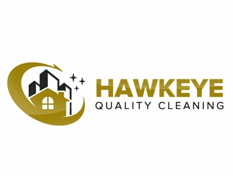 Hawkeye Quality Cleaning logo design by gilkkj