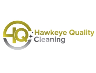 Hawkeye Quality Cleaning logo design by nikkl