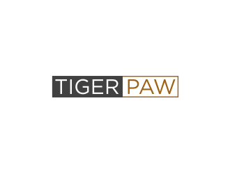 Tiger paw logo design by bricton