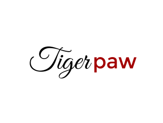 Tiger paw logo design by Girly