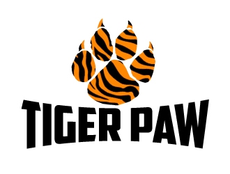 Tiger paw logo design by AamirKhan