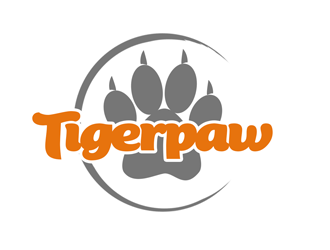Tiger paw logo design by kunejo