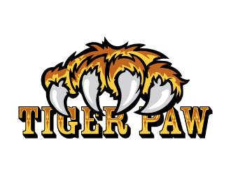 Tiger paw logo design by nona