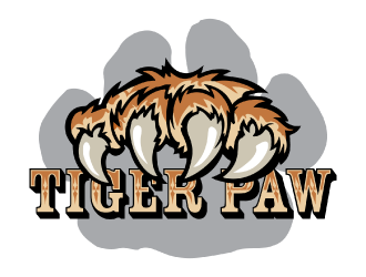 Tiger paw logo design by nona