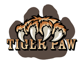 Tiger paw logo design by nona