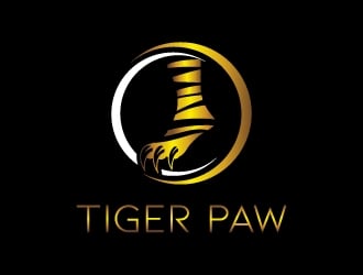 Tiger paw logo design by MUSANG