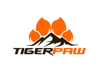 Tiger paw logo design by THOR_