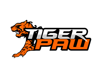 Tiger paw logo design by THOR_