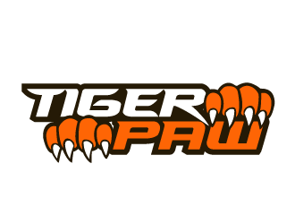 Tiger paw logo design by THOR_