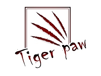 Tiger paw logo design by bulatITA