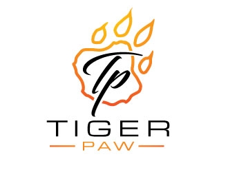 Tiger paw logo design by REDCROW