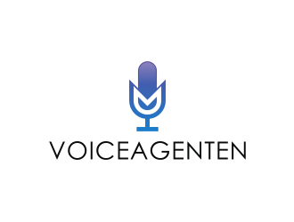 Voiceagenten logo design by Nurmalia