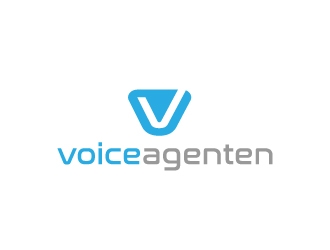 Voiceagenten logo design by jaize