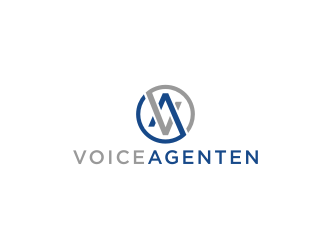 Voiceagenten logo design by bricton