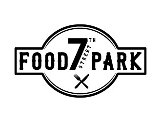 7th Street Food Park logo design by pambudi