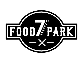 7th Street Food Park logo design by pambudi